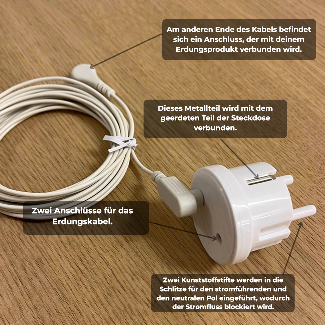 Erdungsmatte für Kraft & Balance