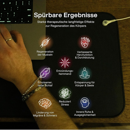 Erdungsmatte für Kraft & Balance